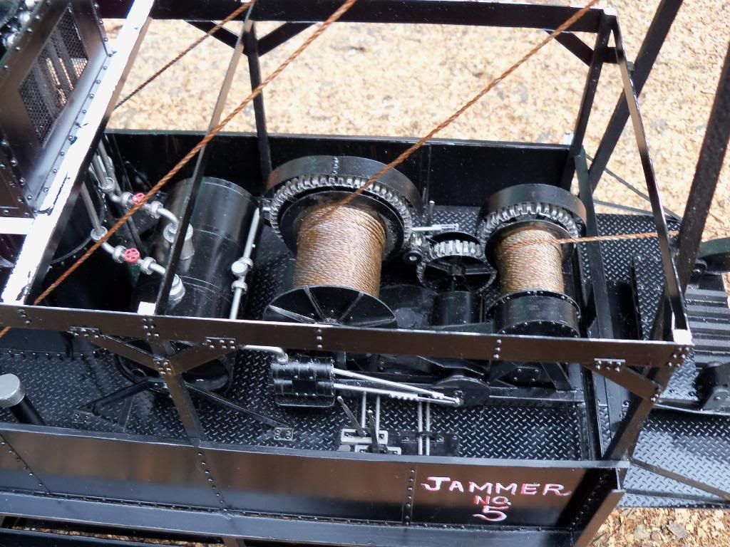 Steam Powered Jammer Log Loader The Truckstop